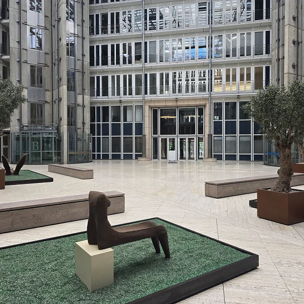 Northrail Office courtyard
