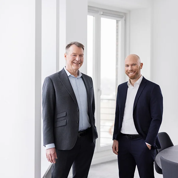 Dr. Volker Simmering und Bjoern Schwarten, Management Board of Northrail